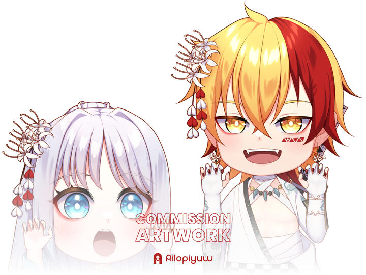 Headshot (Chibi) & Half Body (Chibi) Headshot (Chibi) & Half Body (Chibi)